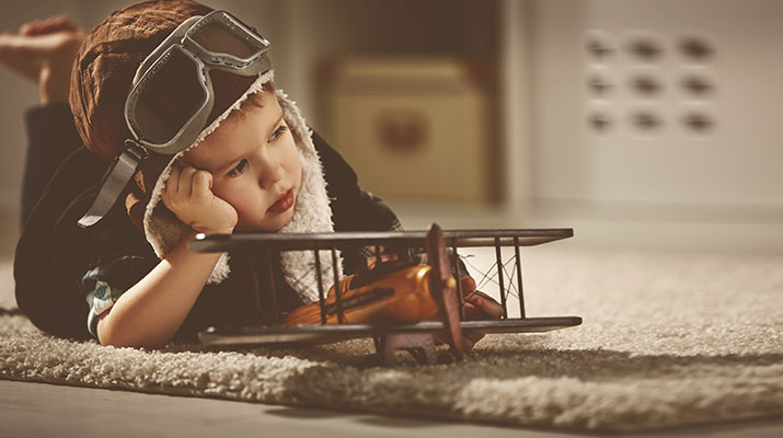 خلبان شدن، رویای اکثر پسربچه‌ها!