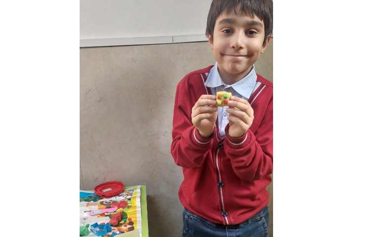 خمیربازی در کلاس 3