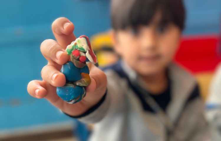 خمیربازی ودرست کردن طبیعت 10