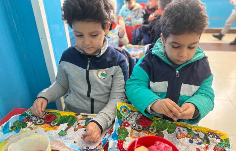 خمیربازی ودرست کردن طبیعت 3