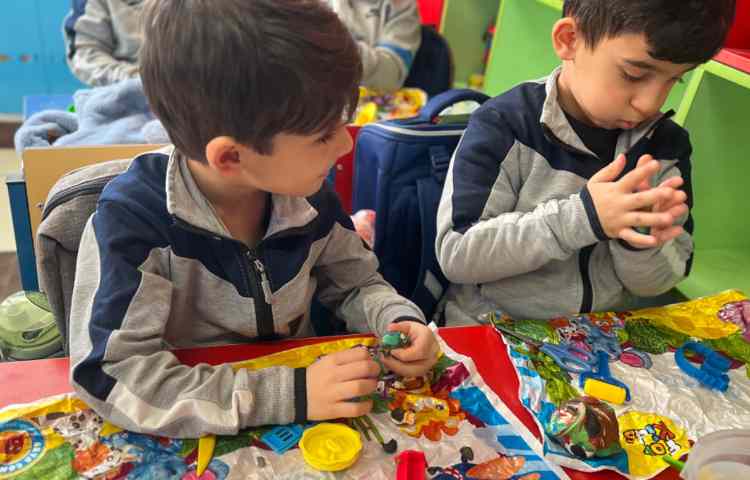 خمیربازی ودرست کردن طبیعت 5