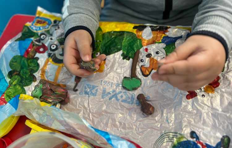 خمیربازی ودرست کردن طبیعت 6