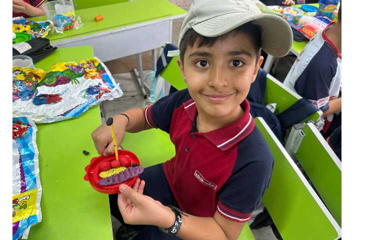 خمیر بازی ساخت غذا جهت تثبیت نشانه غ 1