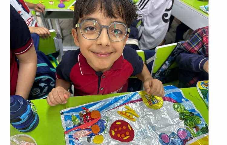 خمیر بازی ساخت غذا جهت تثبیت نشانه غ 2