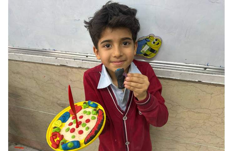 خمیر بازی ساخت غذا جهت تثبیت نشانه غ 8