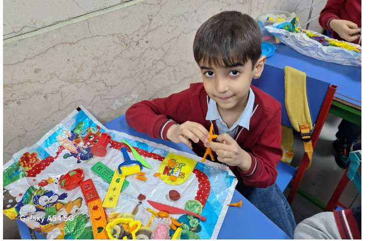 خمیر بازی پایه پیش دبستان 3