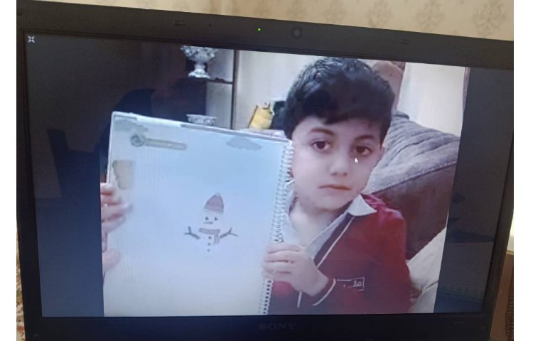 خوانداری ، کاردستی آدم‌برفی انجام شد 6