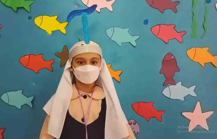 خواندن شعر آ توسط دانش آموزان