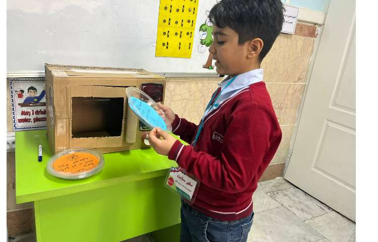 خواندن و تشخیص ساعت با استفاده از ماکروویو 4