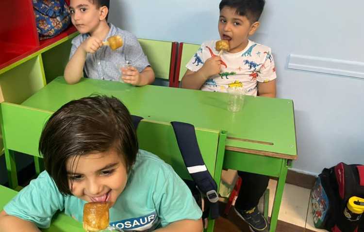 خوراکی سالم و ناسالم تهیه ی بستنی آلاسکایی 6