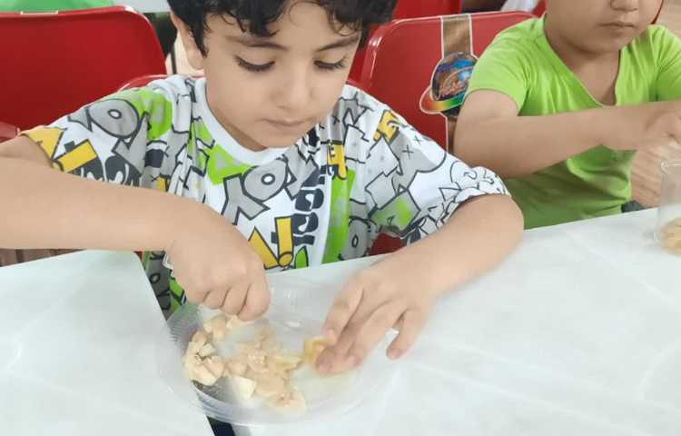 خوراکی سالم و ناسالم و درست کردن بستنی آلاسکای 1