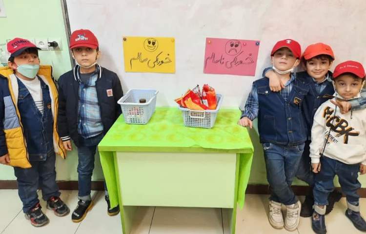 خوراکی های سالم و ناسالم پایه اول دبستان 1