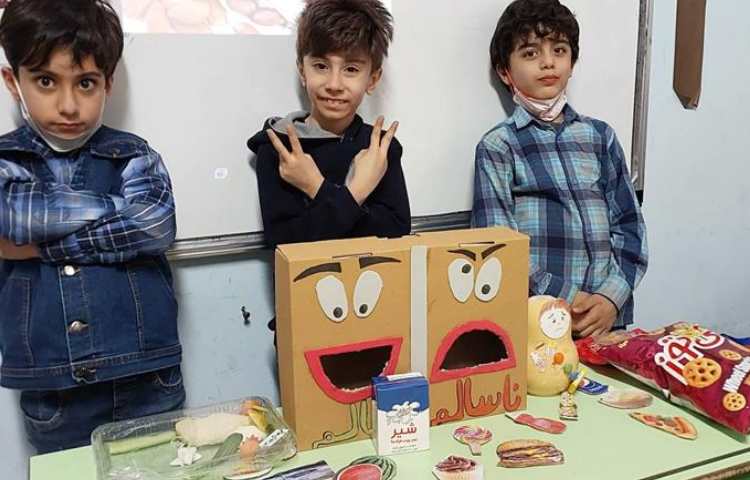خوراکی های سالم و نا سالم پایه دوم دبستان 1
