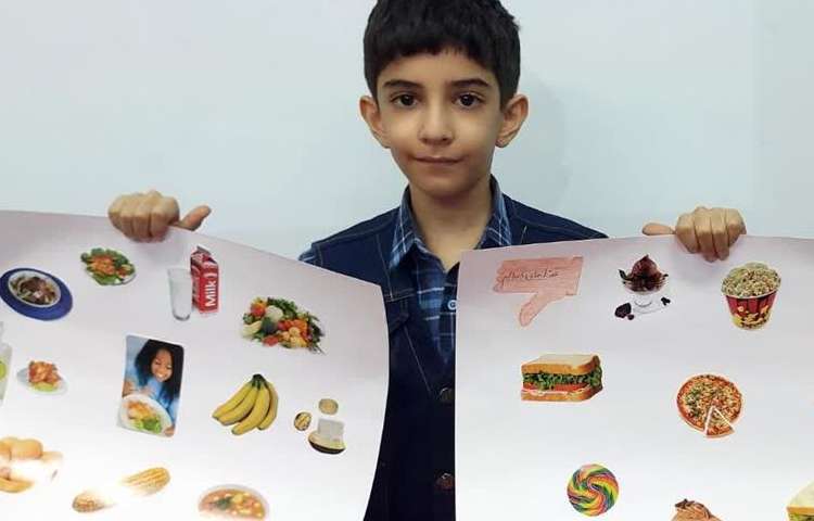 خوراکی های سالم و نا سالم پایه دوم دبستان 11