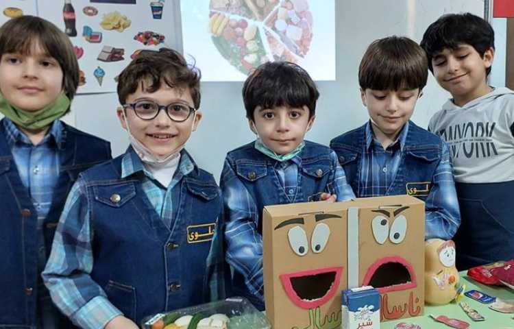خوراکی های سالم و نا سالم پایه دوم دبستان 2