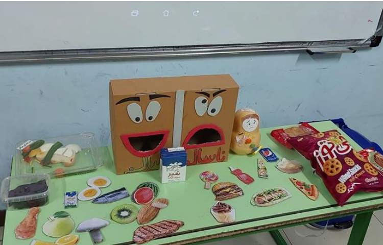 خوراکی های سالم و نا سالم پایه دوم دبستان 3