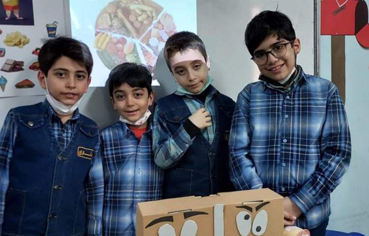 خوراکی های سالم و نا سالم پایه دوم دبستان 4