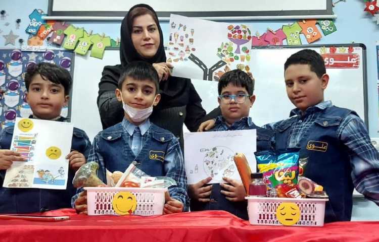 خوراکی های سالم و نا سالم پایه دوم دبستان 5