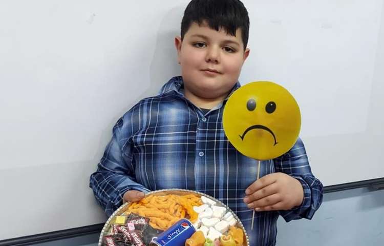 خوراکی های سالم و نا سالم پایه دوم دبستان 9