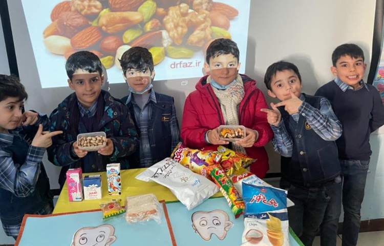 خوراکی های سالم و نا سالم پایه دوم دبستان