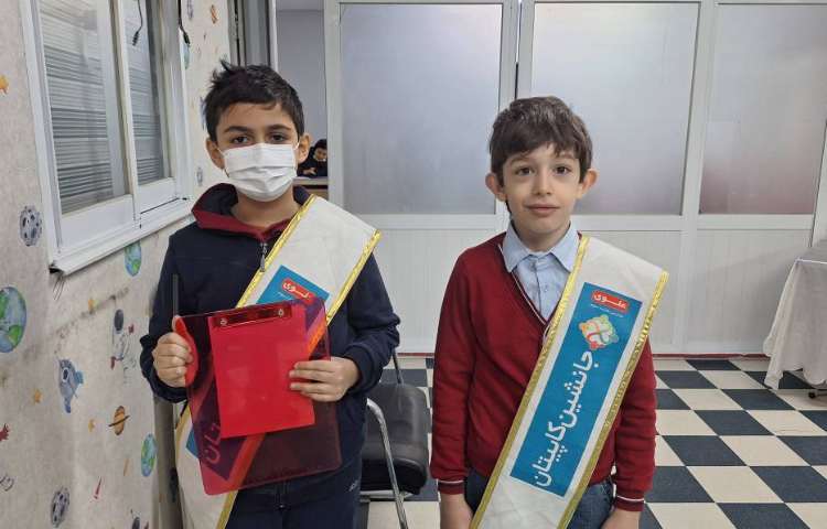 خوشامدگویی و صبحگاه گروه آبی 1