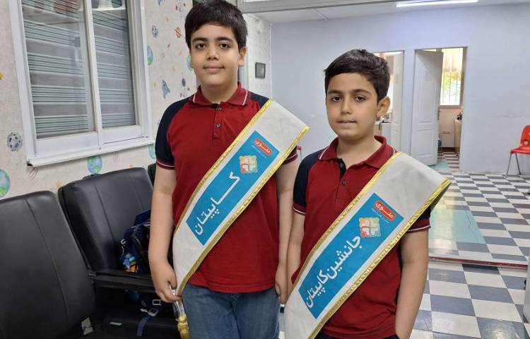 خوشامدگویی و صبحگاه گروه آبی 1