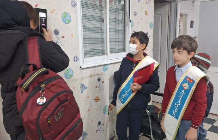 خوشامدگویی و صبحگاه گروه آبی 2