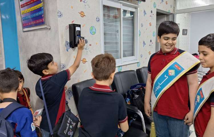 خوشامدگویی و صبحگاه گروه آبی 2