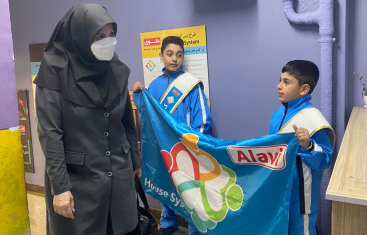 :خوش آمدگویی صبحگاه چهارخانه گروه آبی 10