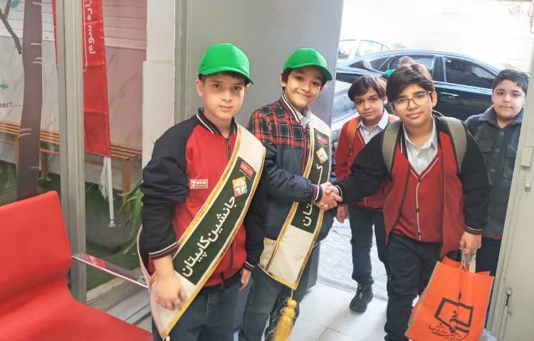 خوش آمد گویی چهار خانه‌ای گروه سبز 1