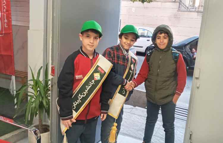 خوش آمد گویی چهار خانه‌ای گروه سبز 2