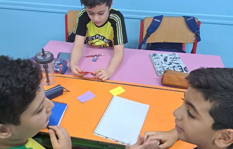 داستان نویسی و کارگروهی در کلاس زبان 3