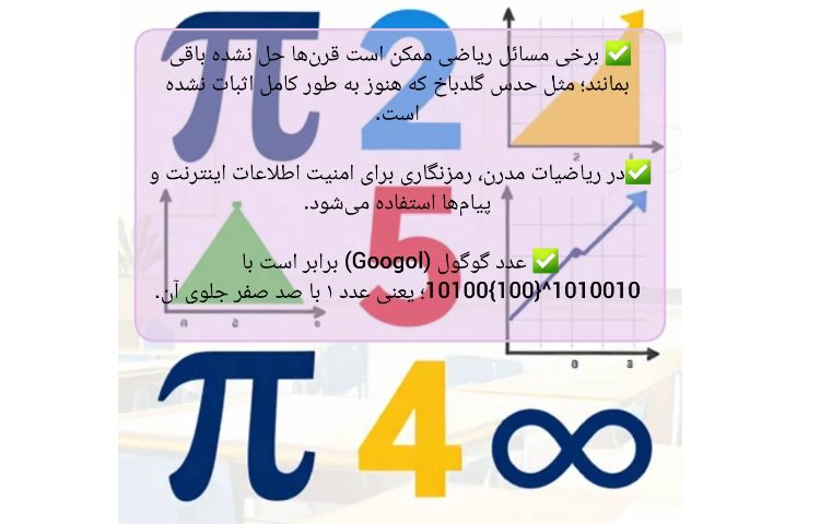 دانستنی های جذاب ریاضیات 5