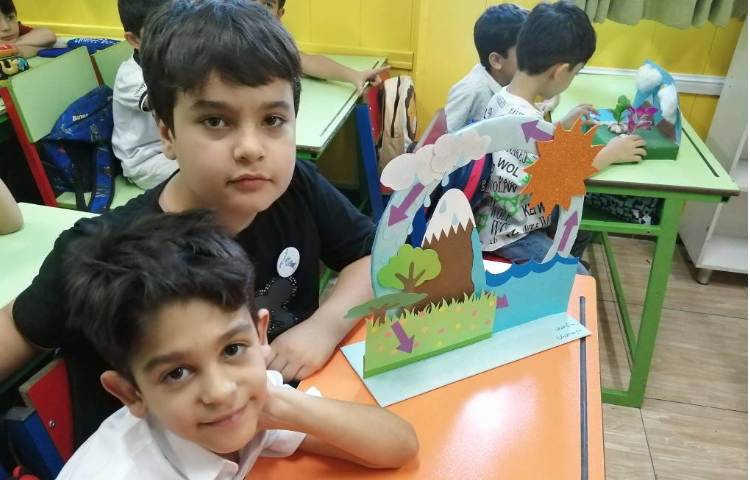 :دانشمندان کوچک، اجرای نمایش چرخه آب 1