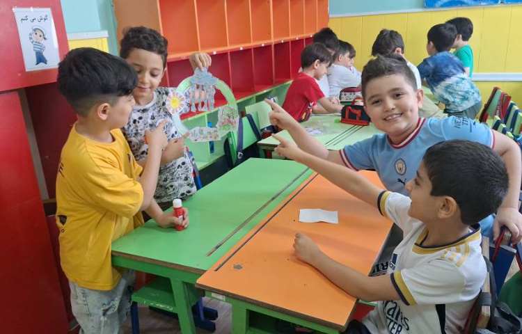 دانشمندان کوچک / مبحث چرخه آب/ نقاشی و ساخت کاردستی چرخه آب 2