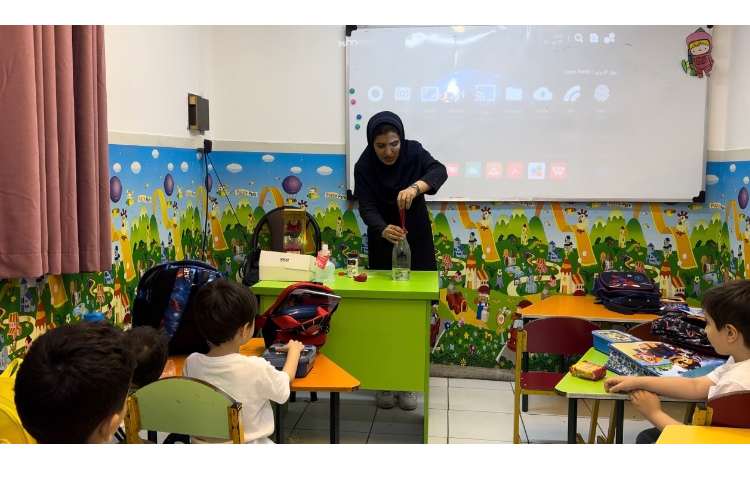 دانشمند کوچک:بادکردن بادکنک با سرکه و جوش‌شیرین 2