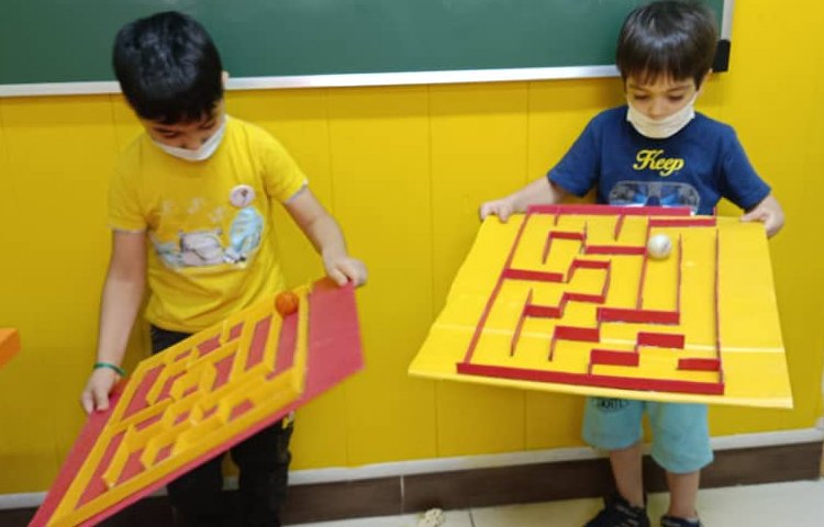 :دانشمند کوچک، بازی ماز و توپ، کلاس بادبادک 3