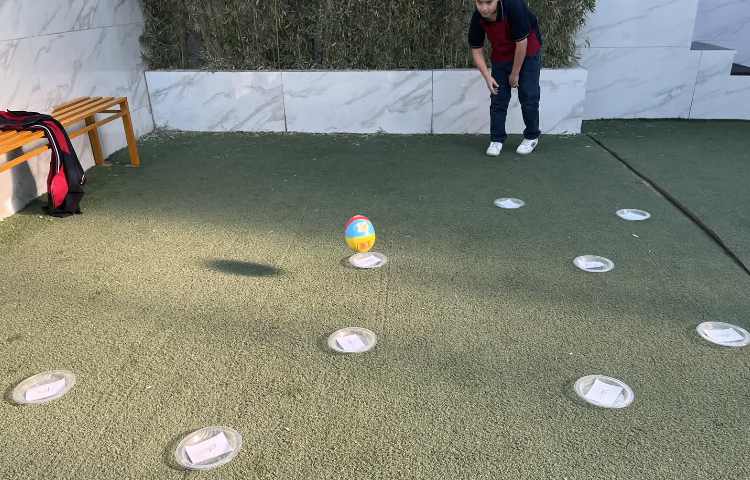 دانش آموزان درحال تمرین blending 3