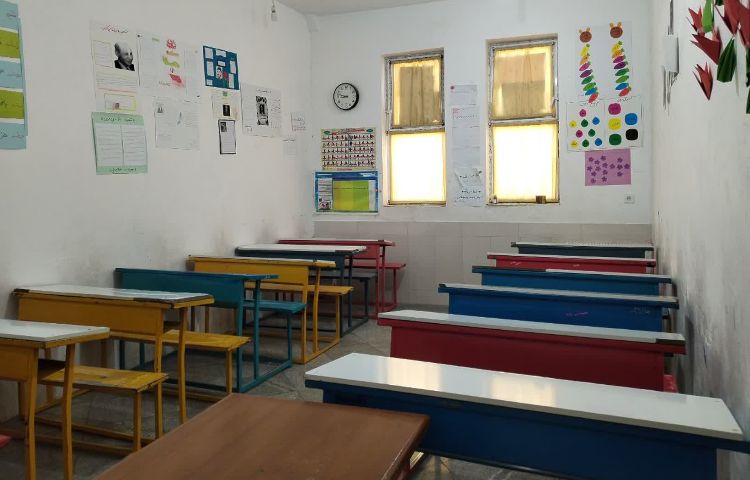 کلاس دبستان دخترانه تابش علم گناباد