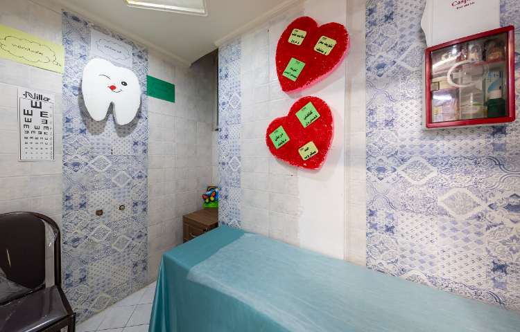 اتاق بهداشت دبستان دخترانه خیابان چهارم تهران