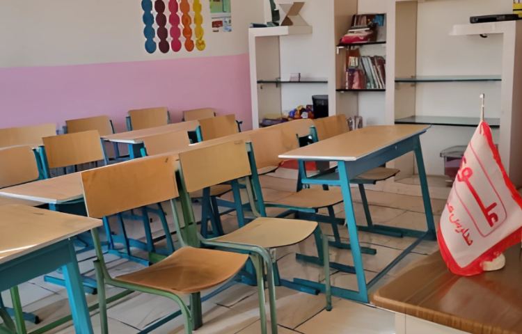 کلاس دبستان دخترانه شادآفرین فردیس