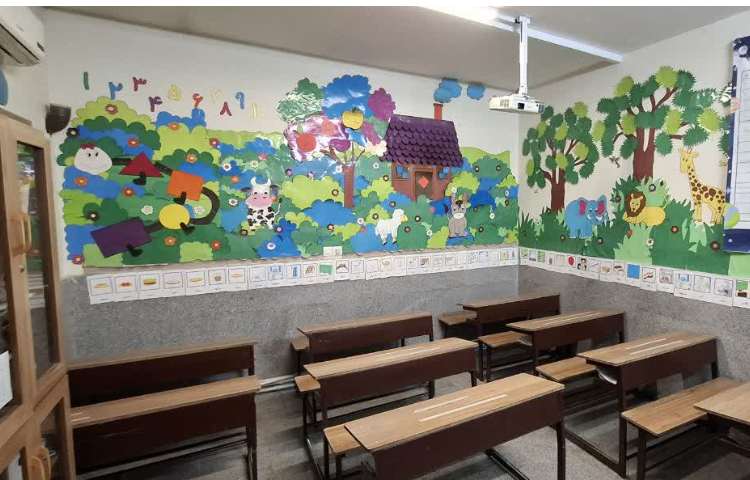 کلاس دبستان دخترانه معصومیه قم