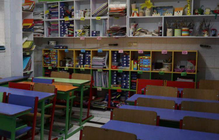 کلاس دبستان دخترانه ناحیه 1 شیراز - ایمان جنوبی