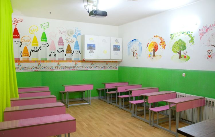 کلاس دبستان دخترانه ناحیه 7 مشهد - حجاب