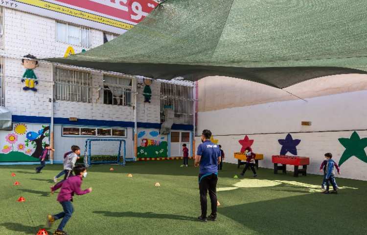 ورزشی دبستان پسرانه منطقه 5 تهران - جنت آباد