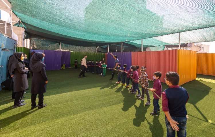 ورزشی دبستان پسرانه منطقه 5 تهران - جنت آباد