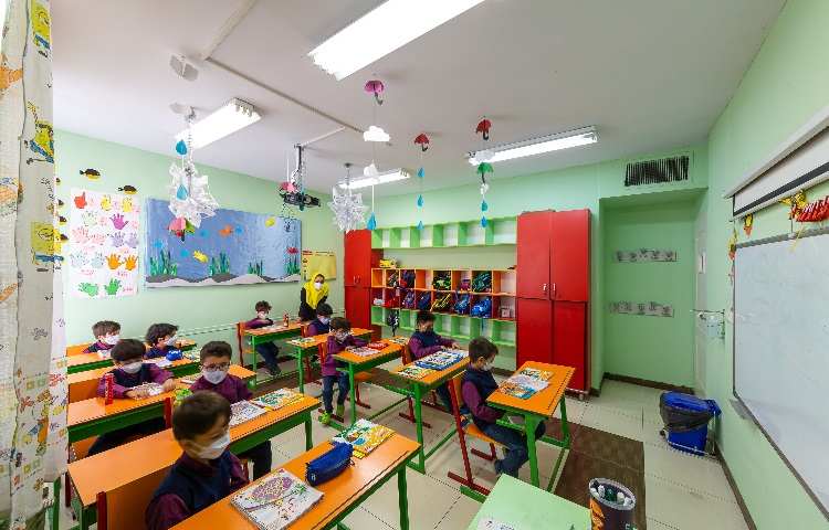 کلاس دبستان پسرانه منطقه 5 تهران - جنت آباد