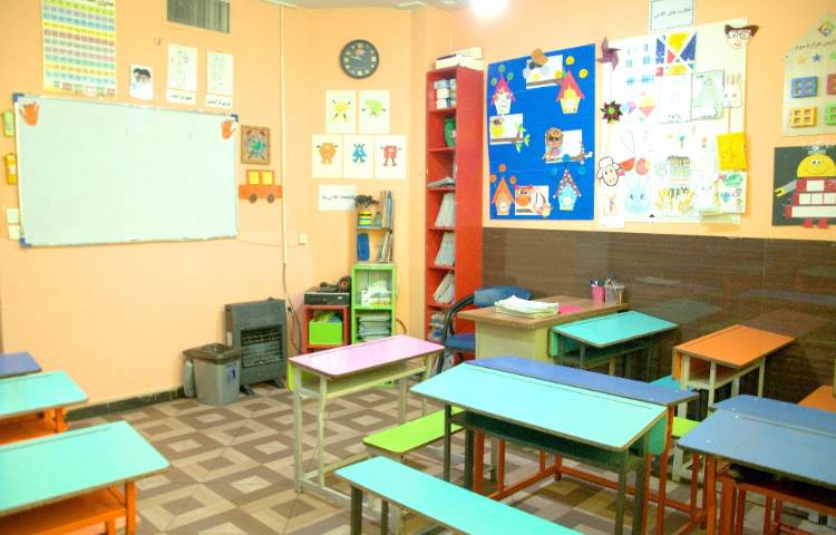 کلاس دبستان پسرانه ناحیه 3 مشهد - رضا