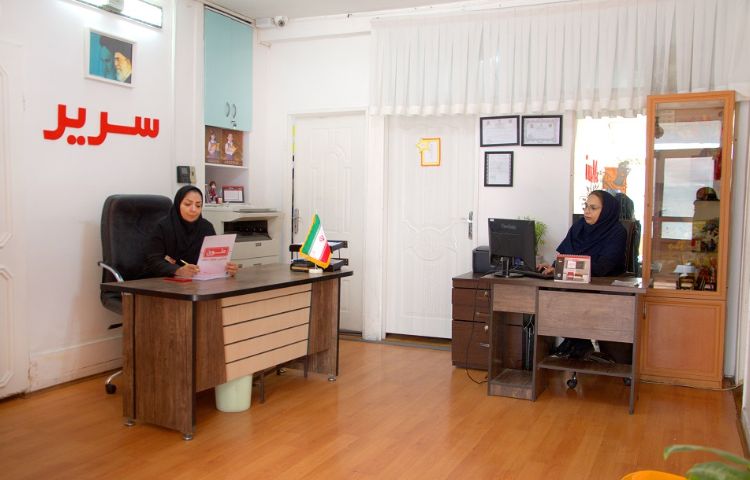 سالن ورودی دبستان پسرانه ناحیه 7 مشهد - میعاد