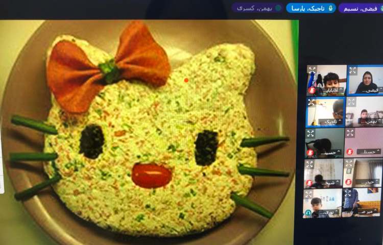 درست کردن الویه 1